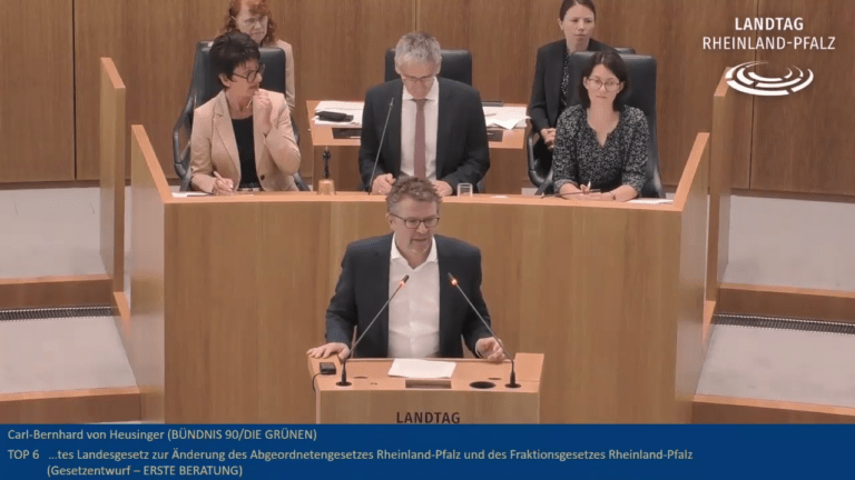 Rede: Landesgesetz zur Änderung des Abgeordnetengesetzes Rheinland-Pfalz und des Fraktionsgesetzes Rheinland-Pfalz