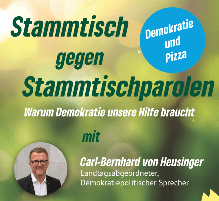 Wie umgehen mit Stammtischparolen? Warum Demokratie unsere Unterstützung braucht. – 5. März 2026
