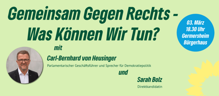 Gemeinsam Gegen Rechts – Was Können Wir Tun? – 03.März 2026